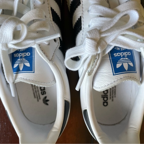 Adidas Sambas Black and White Sneakers - Picture 7 of 9